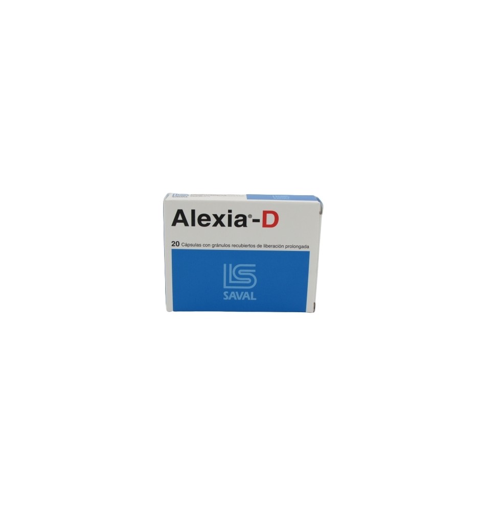 ALEXIA -D 180 MG X 30 COMPRIMIDOS ALEXIA -D 180 MG X 30 COMPRIMIDOS
