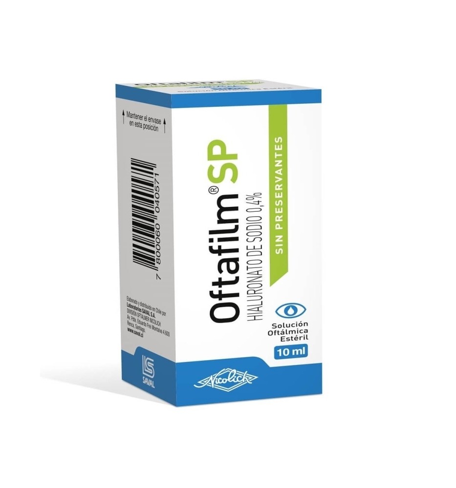 OFTAFILM SP SOLUCION OFTALMICA 0.4% 10ML X10