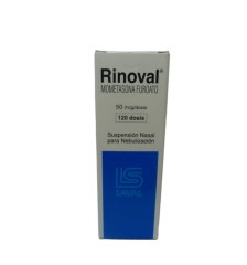 RINOVAL 50MCG SPRAY NASAL X120