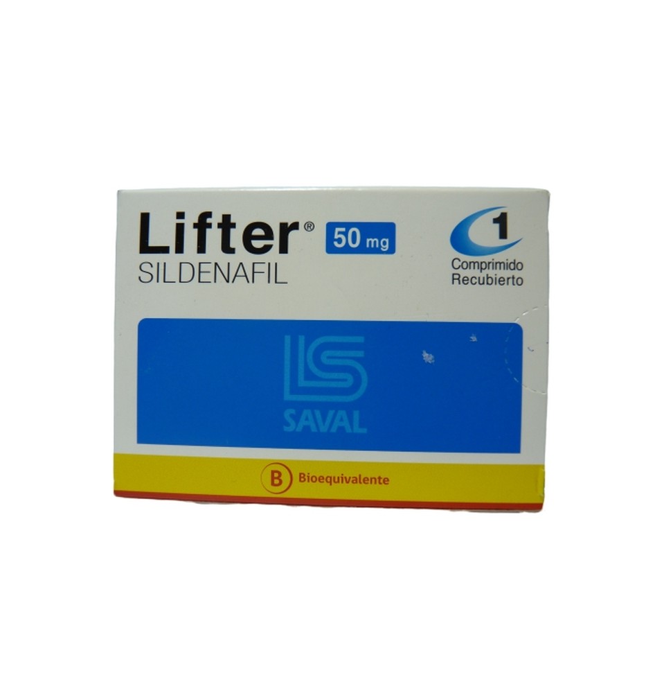 LIFTER 50 MG X 1 COMPRIMIDO RECUBIERTO LIFTER 50 MG X 1 COMPRIMIDO RECUBIERTO