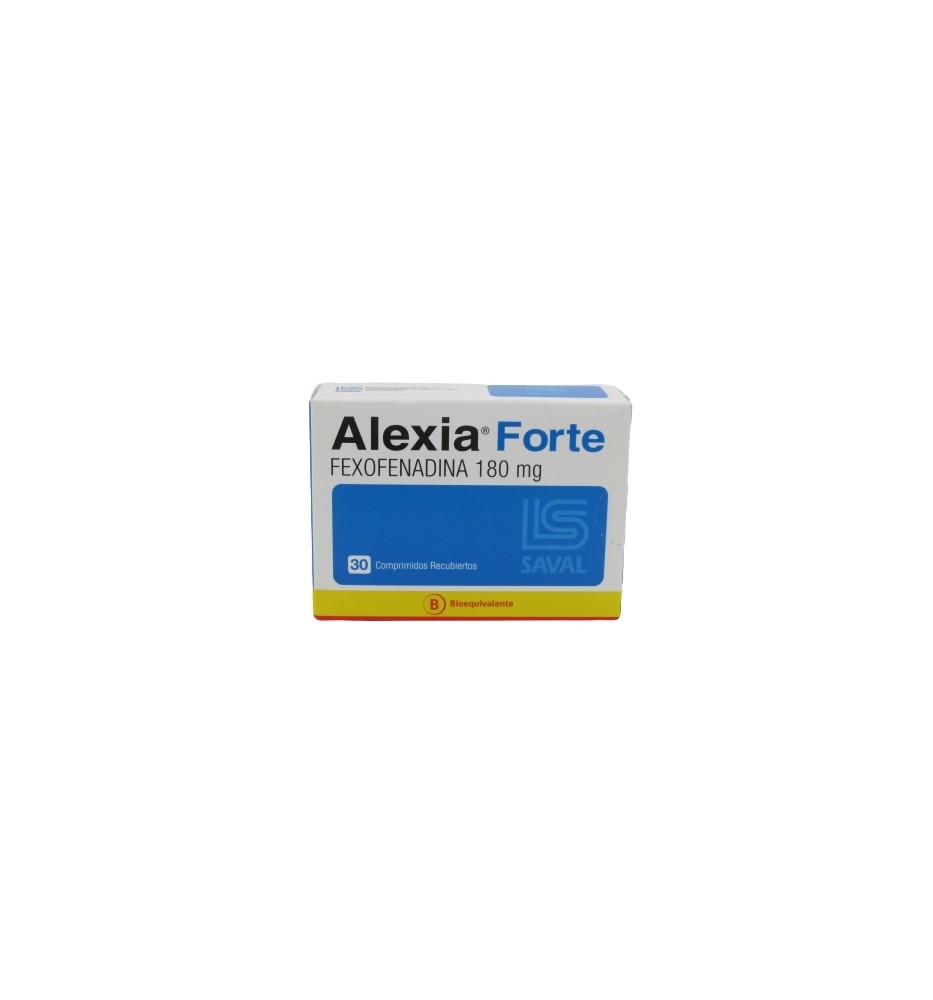 ALEXIA FORTE 180MG X30 COMPRIMIDOS ALEXIA FORTE 180MG X30 COMPRIMIDOS