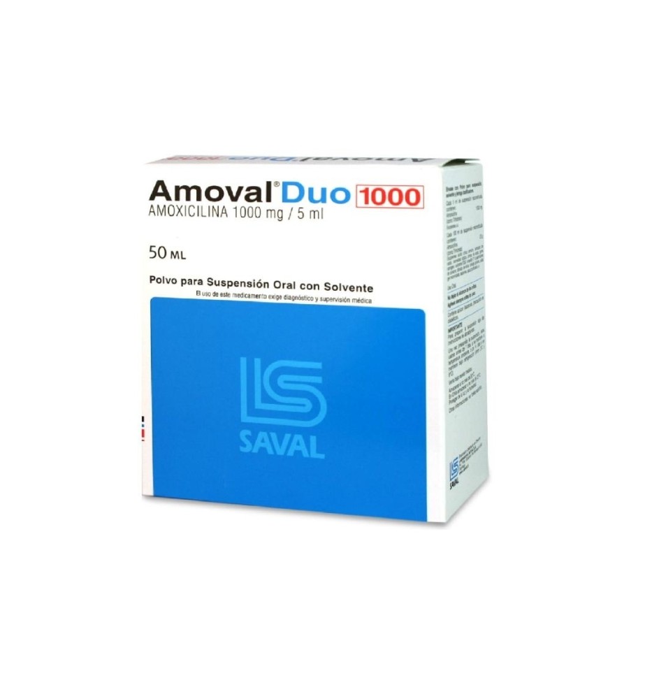 AMOVAL DUO 1000MG/5ML X50 AMOVAL DUO 1000MG/5ML X50