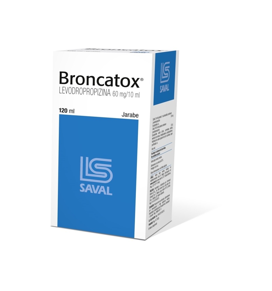 BRONCATOX 60MG JARABE 120ML X60 BRONCATOX 60MG JARABE 120ML X60
