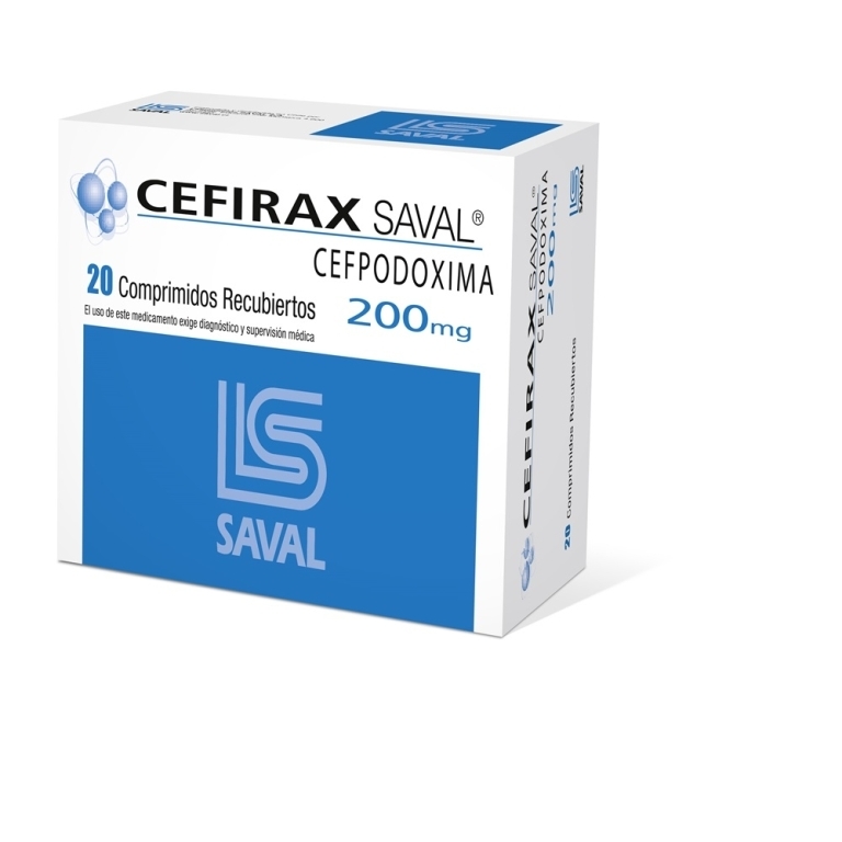 CEFIRAX 200 MG X 20 COMPRIMIDOS