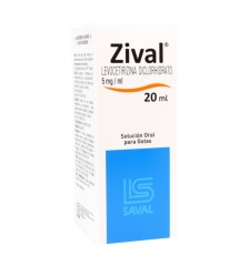 ZIVAL 5 MG/ML X20ML GOTAS