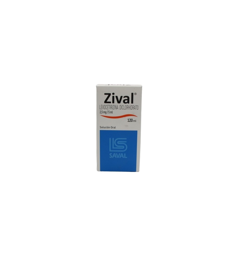 ZIVAL 2.5 MG/5 ML X100ML JARABE ZIVAL 2.5 MG/5 ML X100ML JARABE