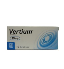 VERTIUM 25MG X10 COMPRIMIDOS