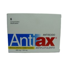 ANTIAX 6 MASTICABLE X6 COMPRIMIDOS
