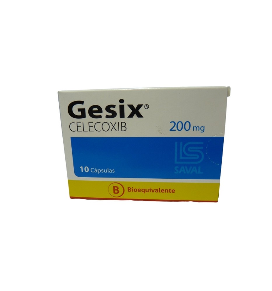 GESIX 200 MG X10 CAPSULAS GESIX 200 MG X10 CAPSULAS