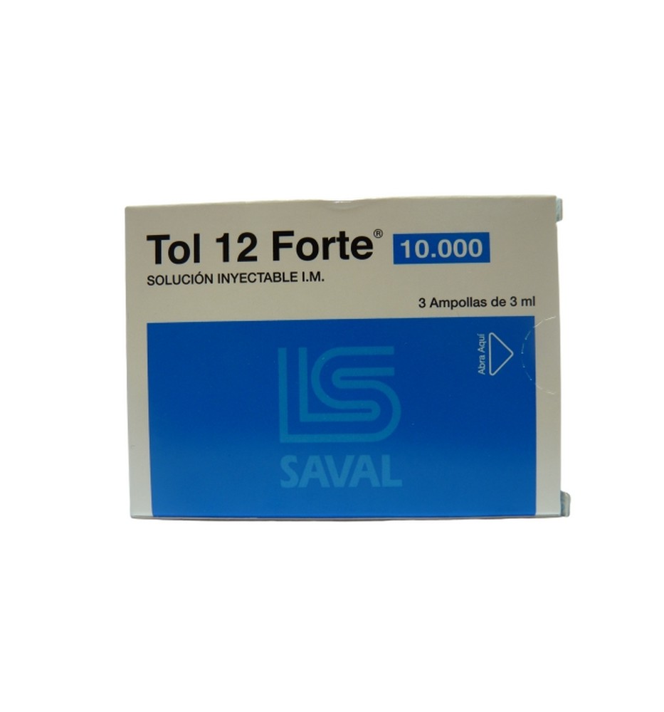 TOL 12 FORTE 10000 X3 AMPOLLAS