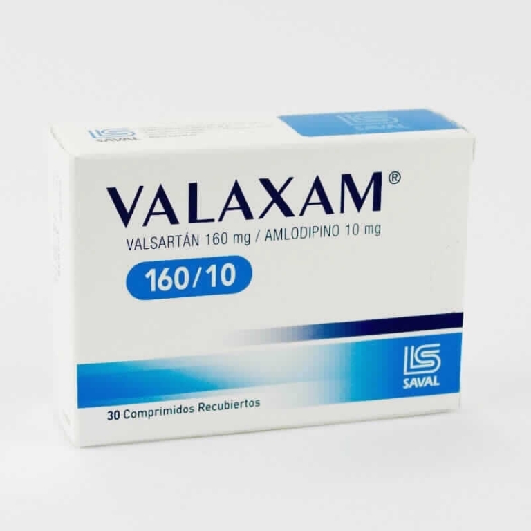 VALAXAM 160/10 MG X30 COMPRIMIDOS