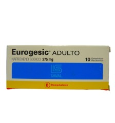 EUROGESIC AD 275MG X10 COMPRIMIDOS