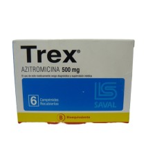 TREX 500 MG X6 COMPRIMIDOS