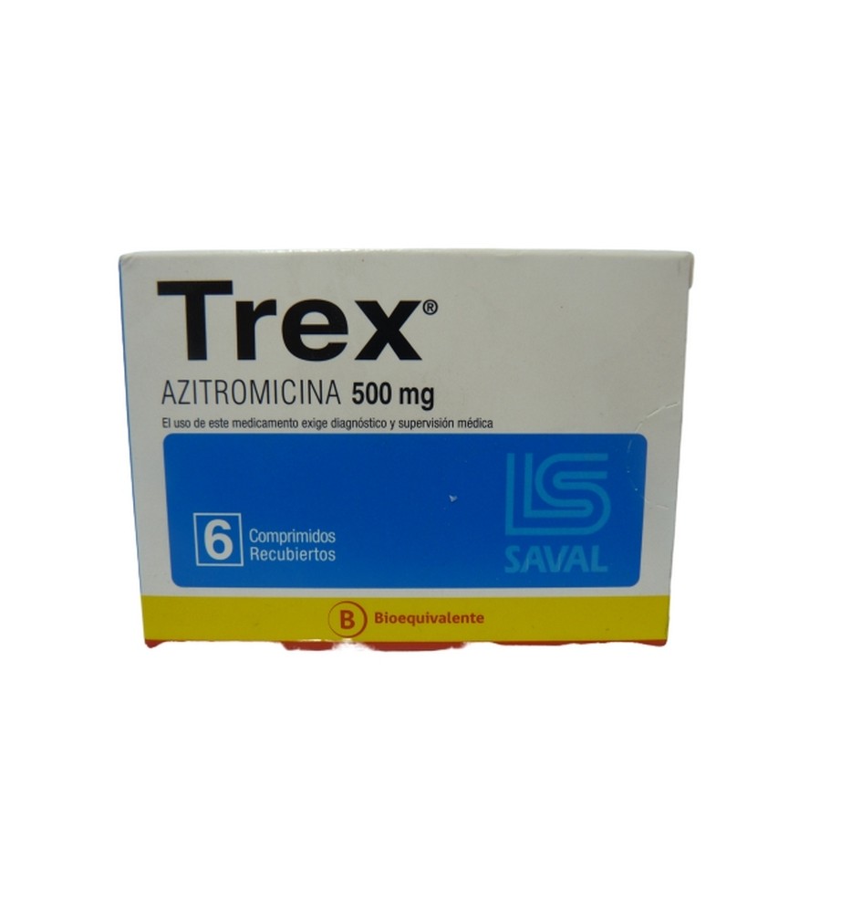 TREX 500 MG X6 COMPRIMIDOS