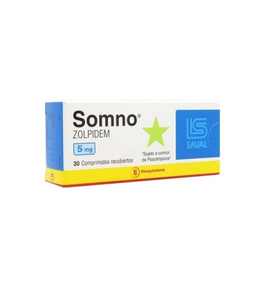 SOMNO 5 MG X30 COMPRIMIDOS SOMNO 5 MG X30 COMPRIMIDOS