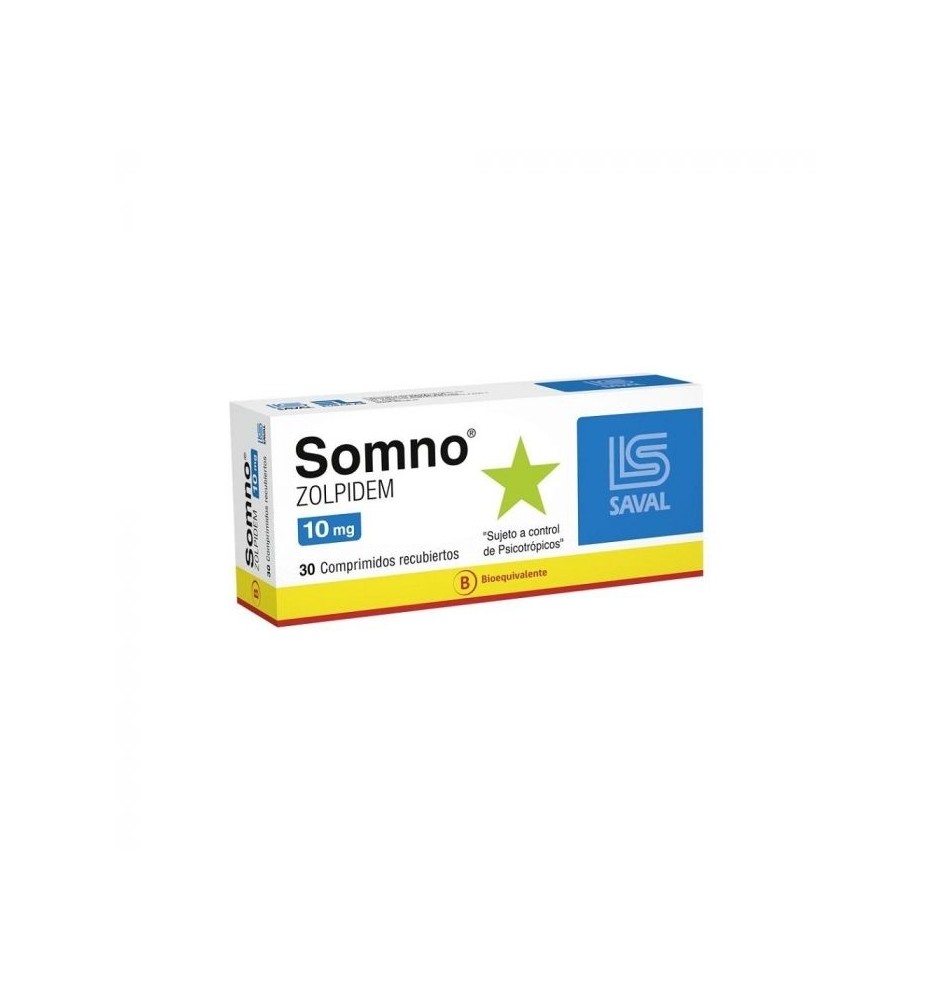 SOMNO 10MG X30 COMPRIMIDOS SOMNO 10MG X30 COMPRIMIDOS