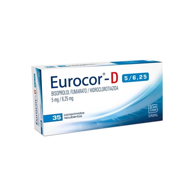 EUROCORD-D 5/6.25 X 35 COMPRIMIDOS