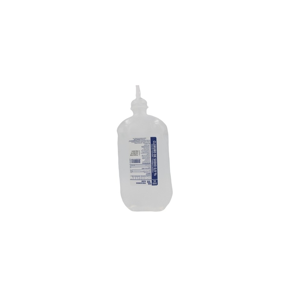 CLORURO DE SODIO 0.9 % X 500 ML