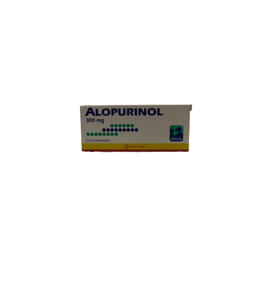 ALOPURINOL 300MG X20 COMPRIMIDOS ALOPURINOL 300MG X20 COMPRIMIDOS