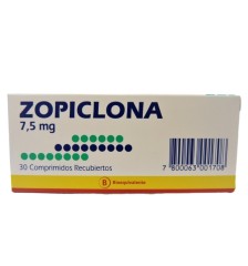 ZOPICLONA 7.5 MG X30 COMPRIMIDOS