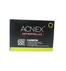 ACNEX CARBON JABON BARRA 100G