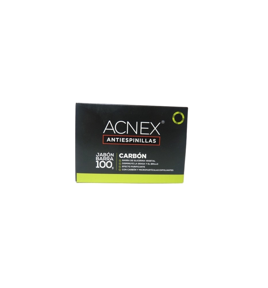 ACNEX CARBON JABON BARRA 100G ACNEX CARBON JABON BARRA 100G