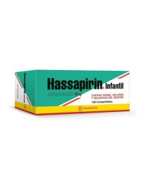 HASSAPIRIN 100 MG X100 COMPRIMIDOS