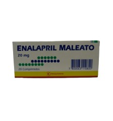 ENALAPRIL 20 MG X 20 COMPRIMIDOS