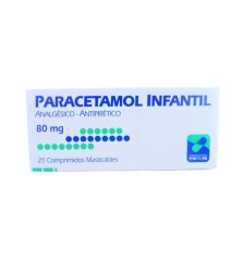 PARACETAMOL 80MG X20 COMPRIMIDOS
