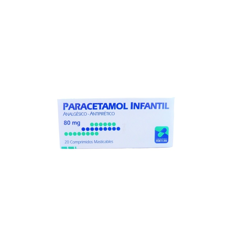 PARACETAMOL 80MG X20 COMPRIMIDOS