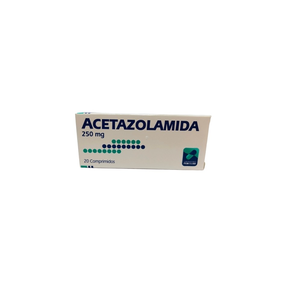 ACETAZOLAMIDA 250MG X20 COMPRIMIDOS