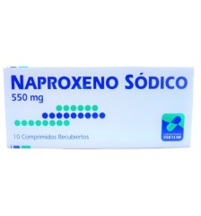 NAPROXENO 550 MG X10 COMPRIMIDOS