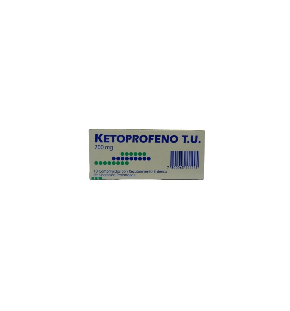 KETOPROFENO 200MG X10 COMPRIMIDOS