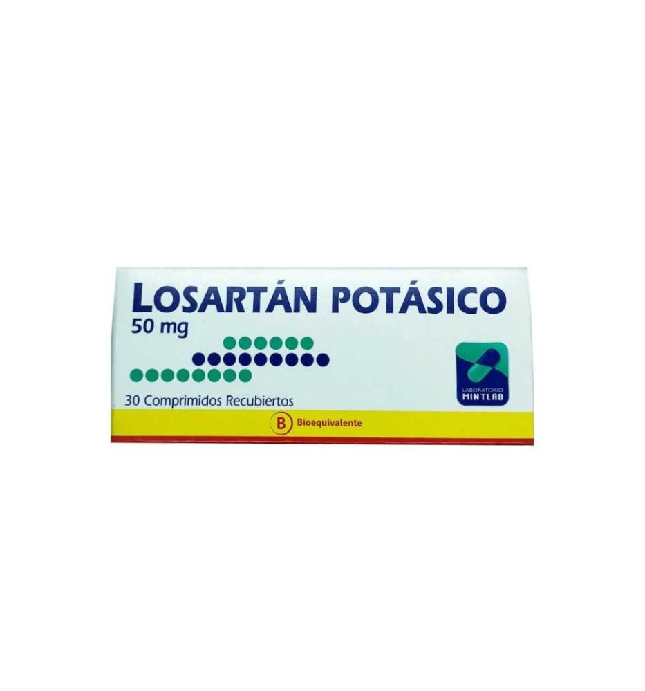 LOSARTAN 50 MG X30 COMPRIMIDOS LOSARTAN 50 MG X30 COMPRIMIDOS