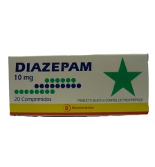 DIAZEPAM 10 MG X 20 COMPRIMIDOS