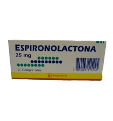 ESPIRONOLACTONA 25 MG X20 COMPRIMIDOS