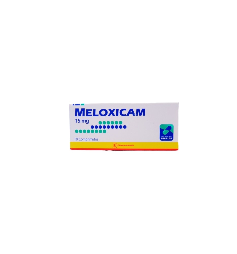 MELOXICAM 15 MG X10 COMPRIMIDOS MELOXICAM 15 MG X10 COMPRIMIDOS