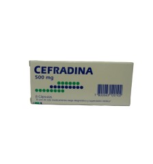 CEFRADINA 500MG X8 CAPSULAS