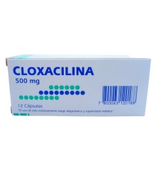 CLOXACILINA 500 MG X 12 COMPRIMIDOS
