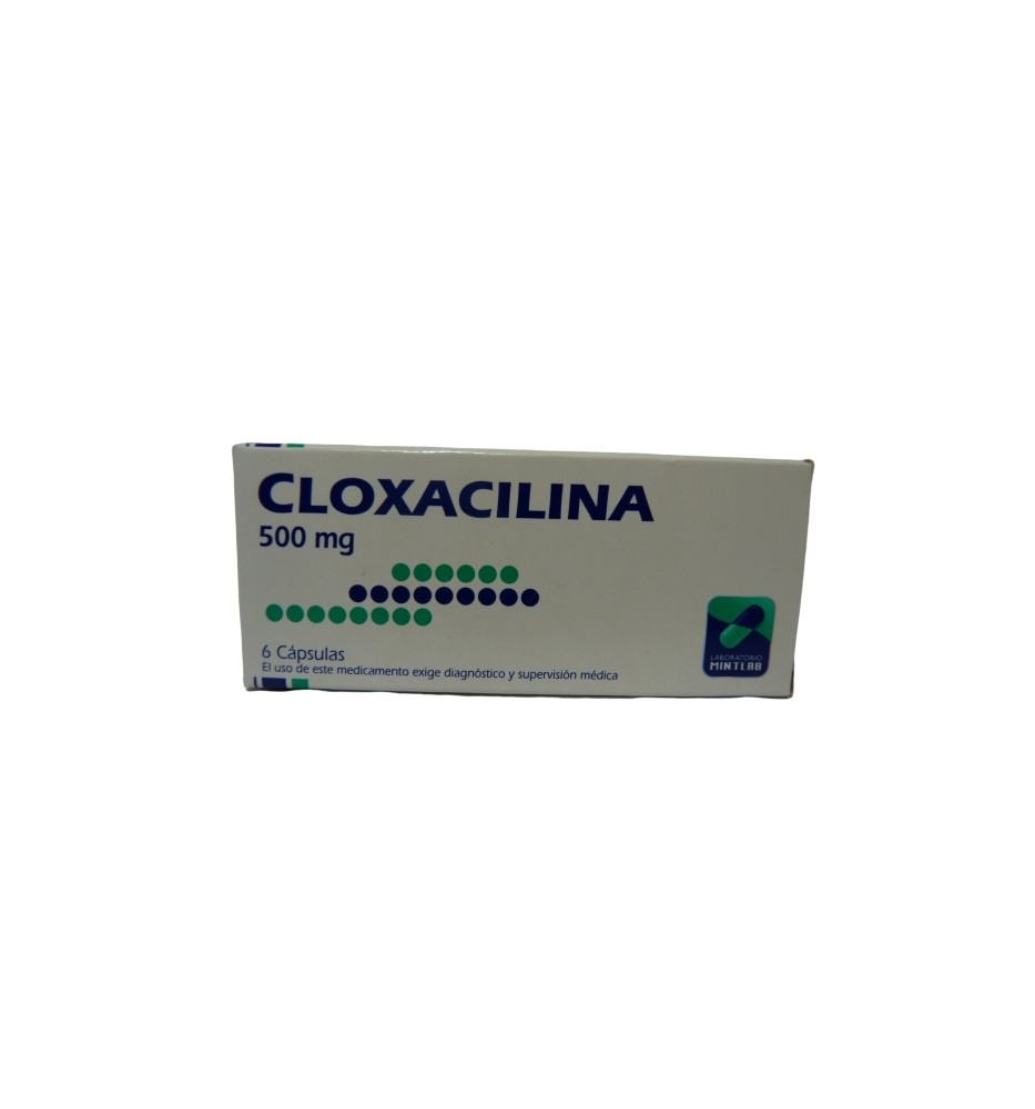 CLOXACILINA 500MG X6 CAPSULAS