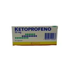 KETOPROFENO 50MG X20 CAPSULAS