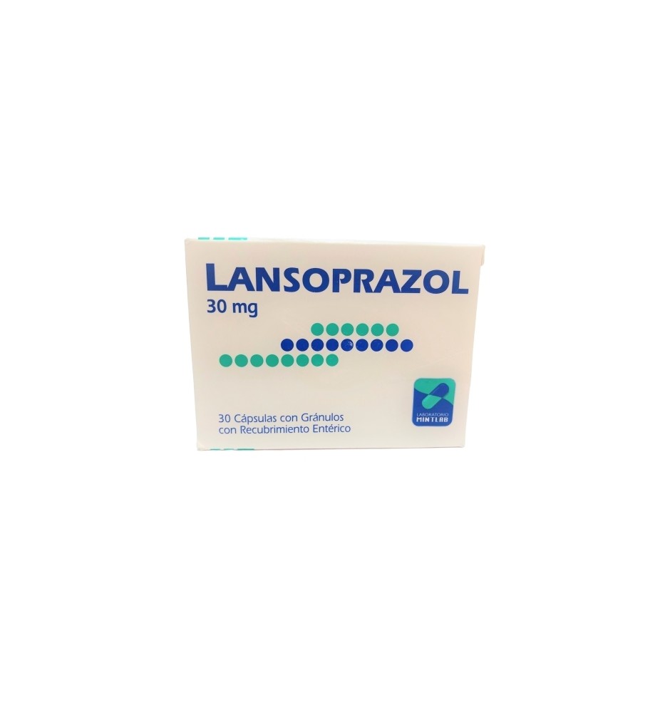 LANSOPRAZOL 30 MG X 30 CAPSULAS LANSOPRAZOL 30 MG X 30 CAPSULAS