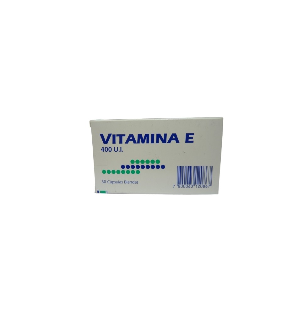 VITAMINA E 400UI X 30 CAP VITAMINA E 400UI X 30 CAP