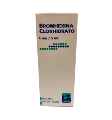 BROMHEXINA PEDIATRICO 4 MG / 5 ML X 100 ML JARABE