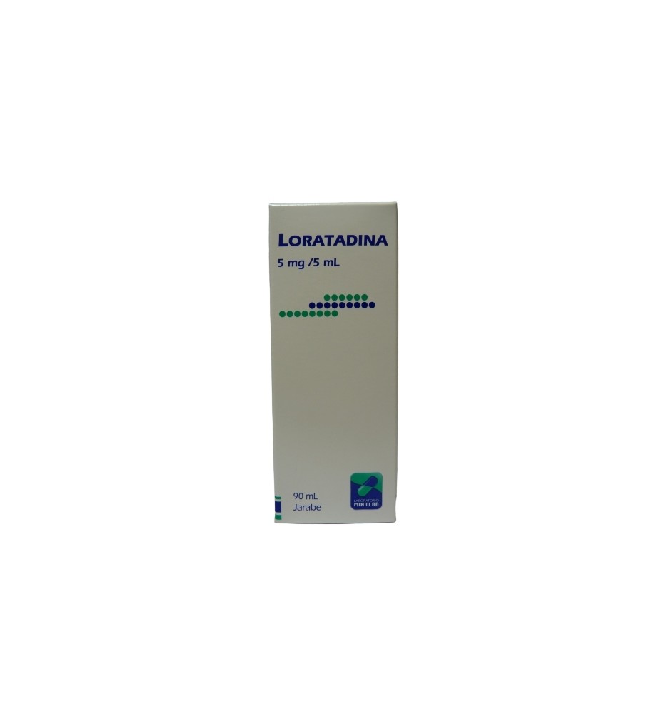 LORATADINA 5 MG/5 ML X 90ML JARABE LORATADINA 5 MG/5 ML X 90ML JARABE