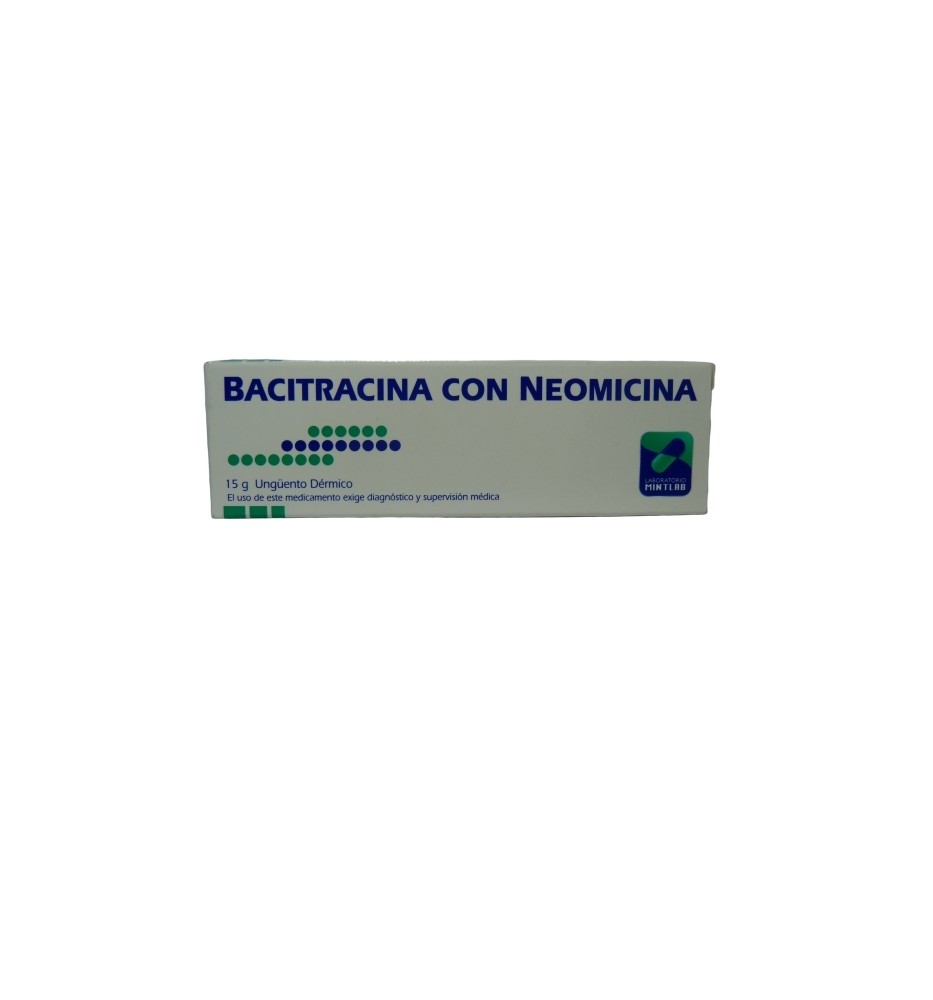 BACITRACINA NEOMICINA UNGÜENTO 15G X15