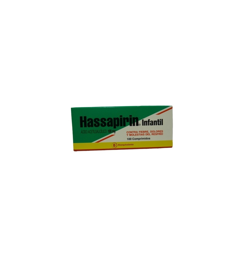 HASSAPIRIN 100 MG X100 COMPRIMIDOS HASSAPIRIN 100 MG X100 COMPRIMIDOS