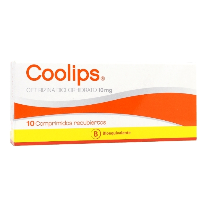 COOLIPS 10 MG X 10 COMPRIMIDOS RECUBIERTOS