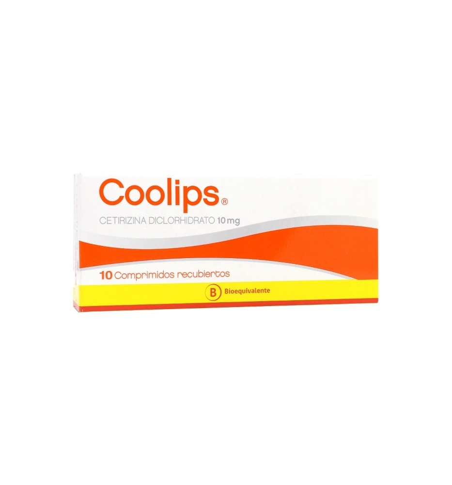 COOLIPS 10MG X10 COMPRIMIDOS RECUBIERTOS