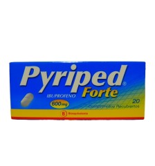 PYRIPED FORTE 600 MG X20 CAPSULAS